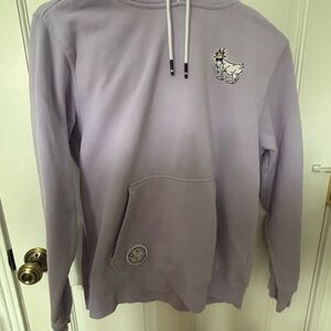 GOAT USA Purple Hoodie with Goat Embroidery